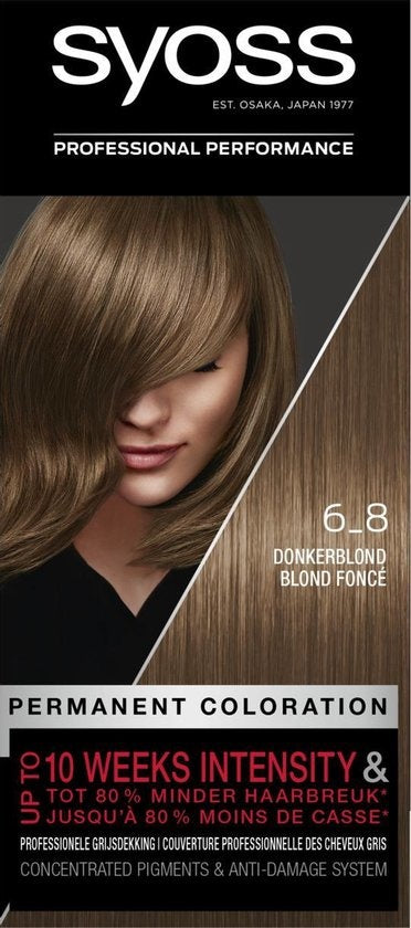 SYOSS Color Baseline 6-8 Dunkelblonde Haartönung