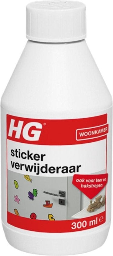 HG stickerverwijderaar - 300ml - Verpakking beschadigd