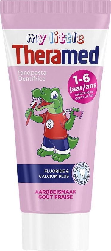 Theramed Junior - 50 ml - Toothpaste Strawberry flavour 1-6 years - Packaging damaged