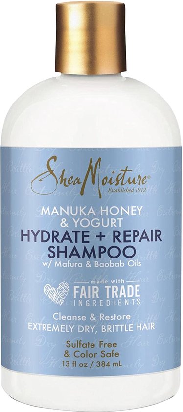 Shea Moisture Manuka Honey &amp; Yoghurt - Shampoo Hydrate &amp; Repair - 384 ml