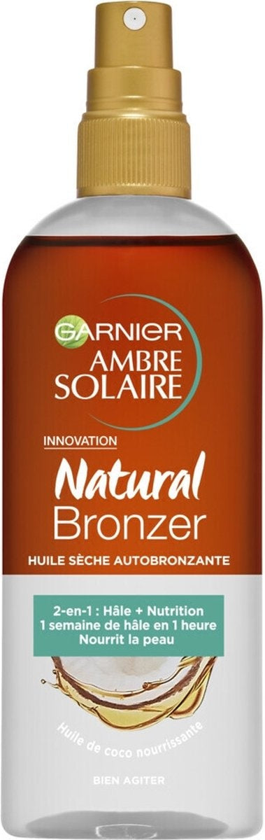 Garnier Ambre Solaire Zelfbruinende Olie Natural Bronzer - 150ml