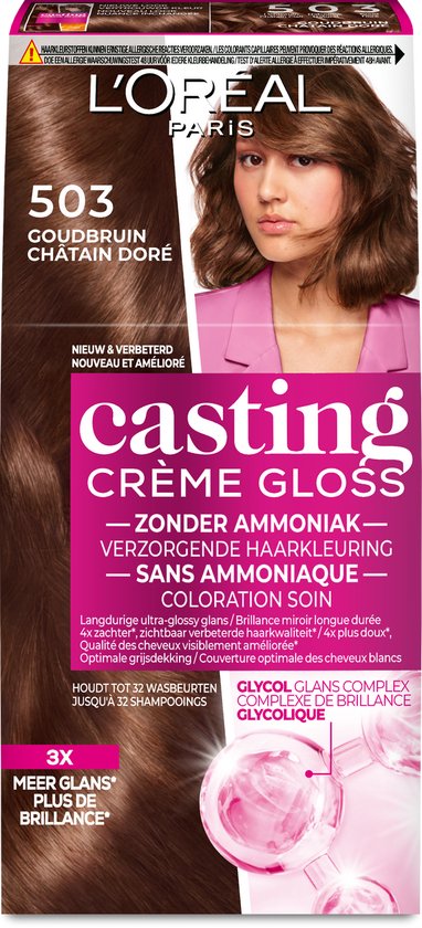 L'Oréal Paris Casting Crème Gloss - Goldbraun 503 - Beschädigte Verpackung