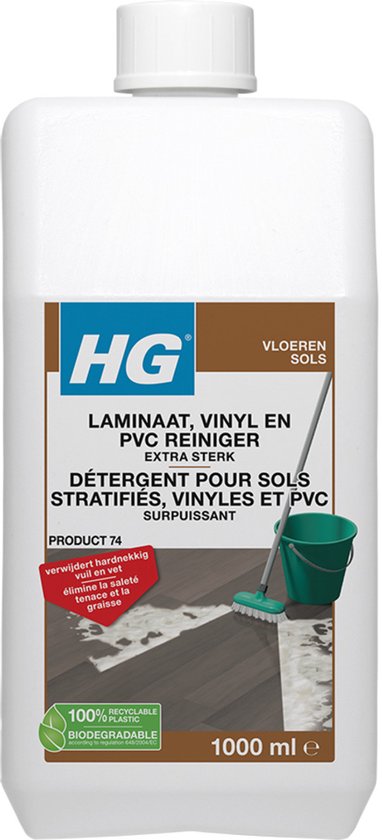 HG laminaatreiniger extra sterk (product 74) 1L