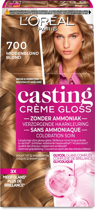 L'Oréal Paris Casting Crème Gloss 700 Mocha Mania Middenblond