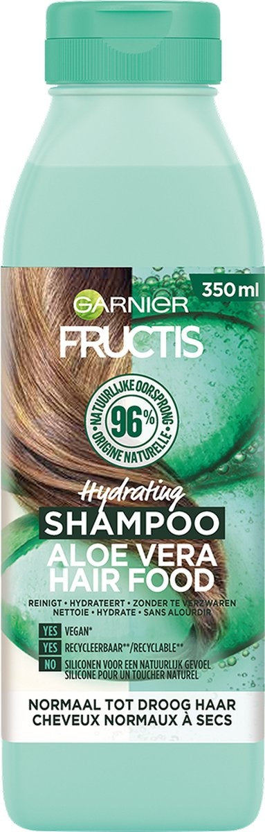 Garnier Fructis Hair Food Aloe Vera Feuchtigkeitsshampoo – normales bis trockenes Haar – 350 ml