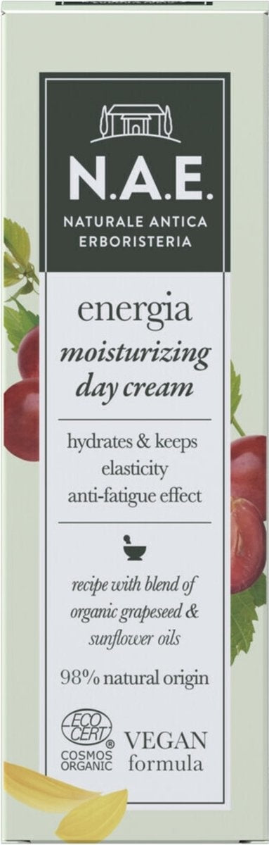 NAE Energia Moisturizer Day Cream Vegan - 50 ml