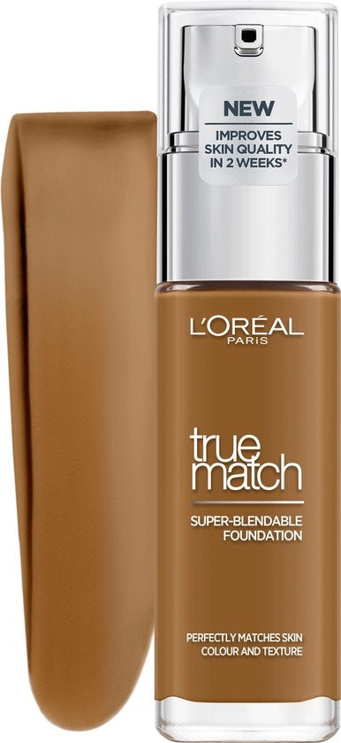 L'Oréal Paris True Match Foundation - 9.5W Mahogany - Natuurlijk Dekkend - 30 ml