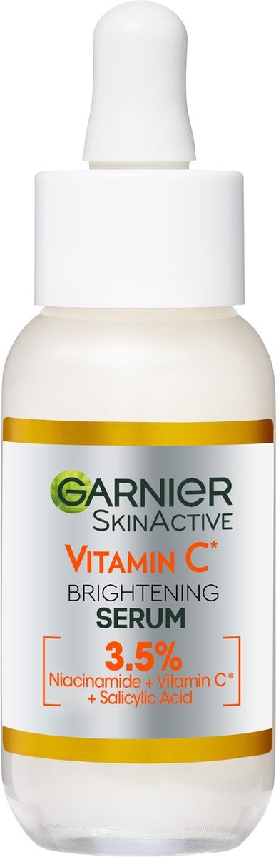 Garnier Skinactive - Anti-Dark spot serum met vitamine C*, Niacinamide en Salicylzuur - 30ml - Verpakking beschadigd