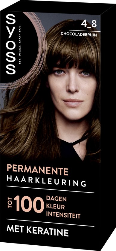 SYOSS Permanente Coloration 4-8 - Haarfarbe - Permanente Haarcoloration - Schokobraun
