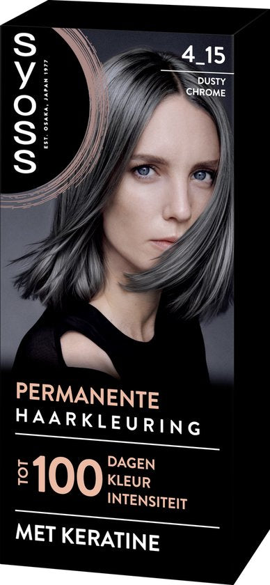 SYOSS Permanent Coloration 4-15 - Haarverf - Dusty Chrome - Verpakking beschadigd