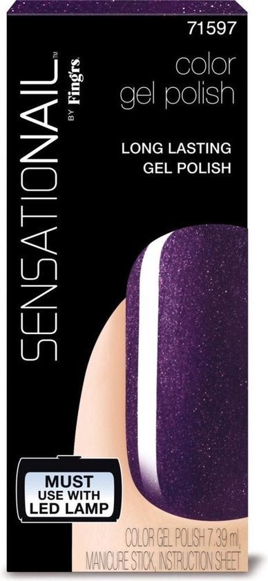 SensatioNail Gel Polish Purple Orchid - Gel nail polish - Purple