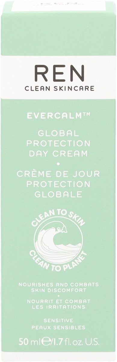 Ren Clean Skincare - Evercalm Global Protection Day Cream - 50ml - Verpakking beschadigd