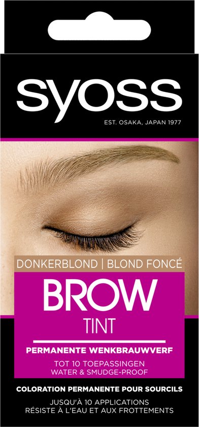 Syoss - Brow Tint - Augenbrauenfarbe - Dunkelblond