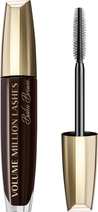 L'Oréal Paris - Volume Million Lashes Balm Brown - Bruin - Verzorgende Volume Mascara - 10.7 ml