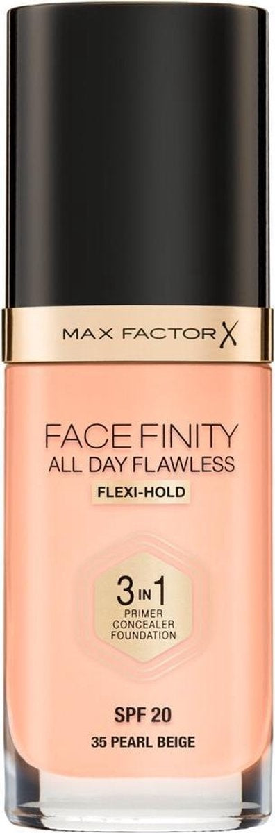 Max Factor Facefinity All Day Flawless Flexi Hold 3-in-1 Foundation - 35 Pearl Beige