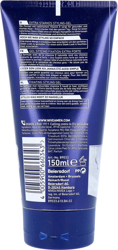 NIVEA Men Styling Shine Gel - 150 ml