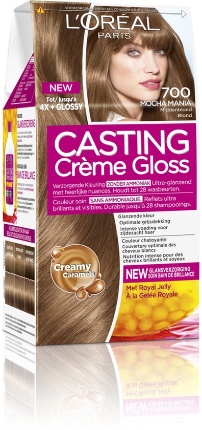 L'Oréal Paris Casting Crème Gloss 700 Mocha Mania Middenblond