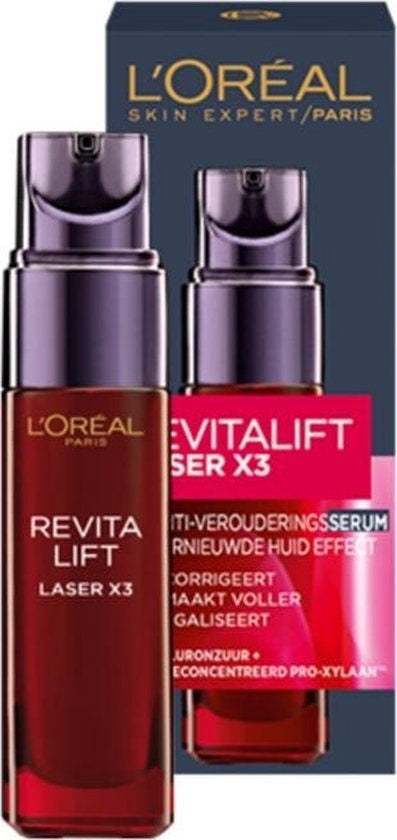 L'Oréal Paris Revitalift Laser X3 Serum - 30 ml - Anti Rimpel - Verpakking beschadigd