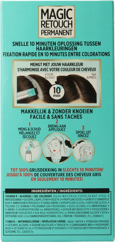 L’Oréal Paris Magic Retouch Permanent 4 - Mittelbraun