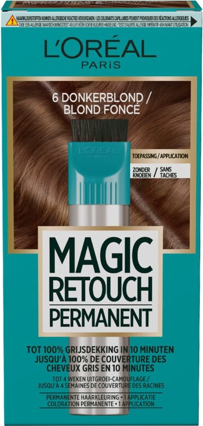 L'Oréal Paris Magic Retouch Permanent 6 – Dunkelblond – Permanente Haarfarbe