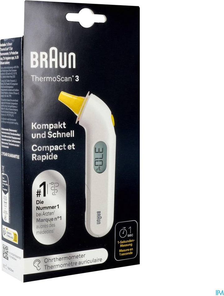 Braun IRT 3030 – Ohrthermometer – Thermoscan 3 Verpackung beschädigt