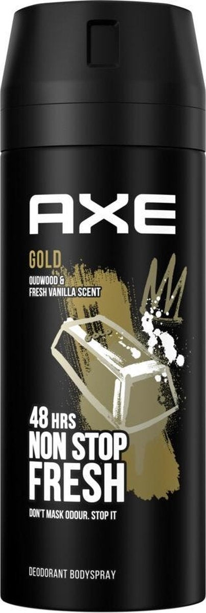 Axe Body Spray Deodorant Gold 150 ml