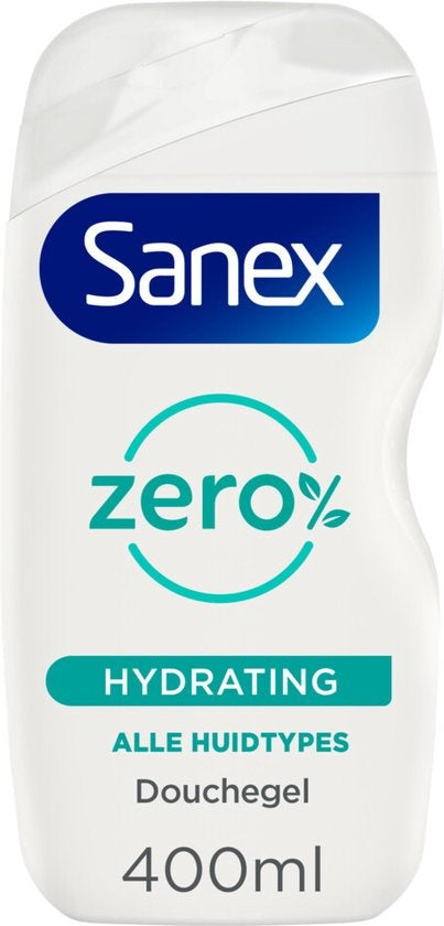 Sanex Douchegel Zero% Hydraterend 400 ml - Beschadigde verpakking