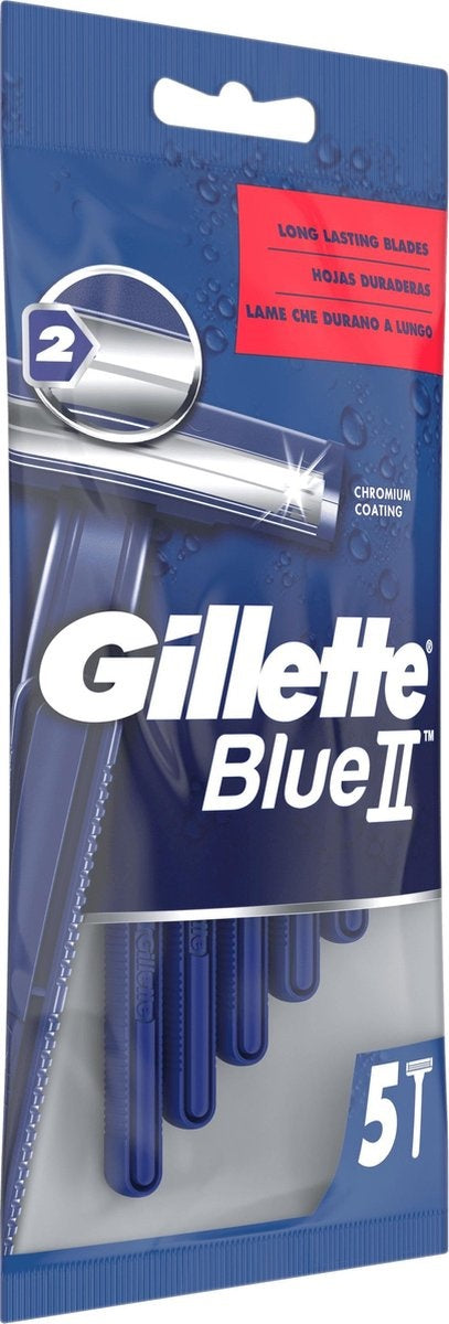 Gillette Blue ll Einweg-Rasierklingen 5 Stk