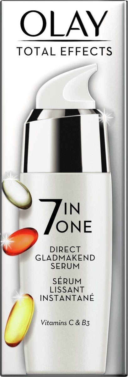 Olay Total Effects 7in1 Direct Gladmakend Serum Met Niacinamide - 50ml - Verpakking beschadigd