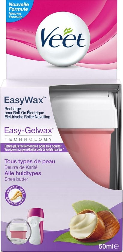 Veet - Easy Wax Armen En Benen Navulling - Verpakking beschadigd