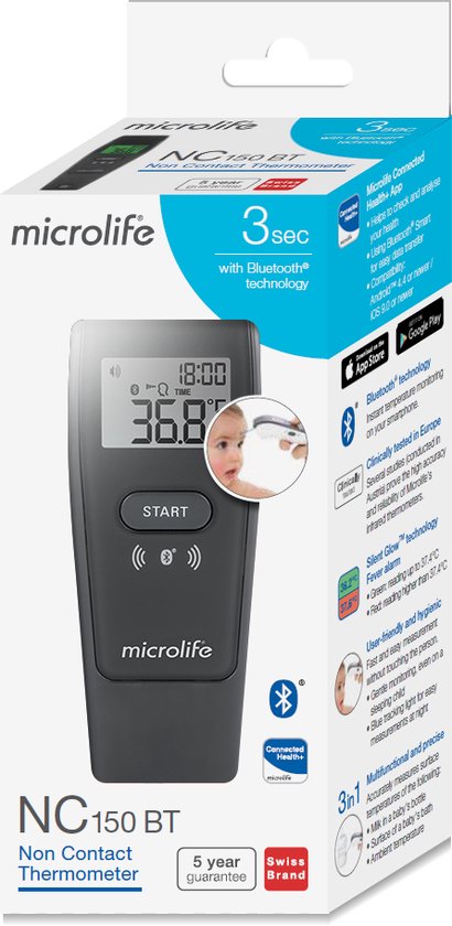Microlife NC 150 BT - Infrarot-Thermometer mit Bluetooth