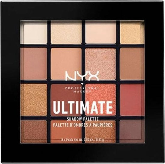 NYX Professional Makeup Ultimate Shadow Palette Oogschaduwpalette - Warm Neutrals USP03