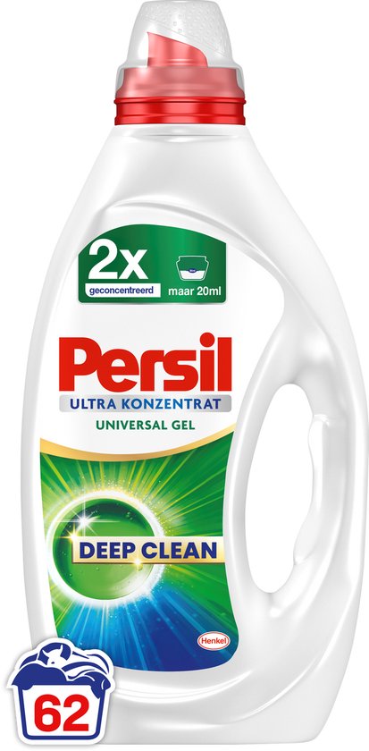 Persil Vloeibaar Wasmiddel - Ultra Concentrated Universal - 62 Wasbeurten - Beschadigde verpakking