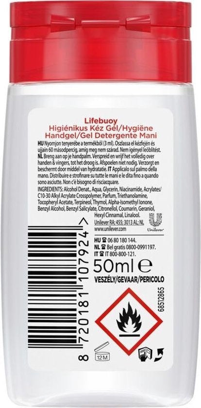 Lifebuoy Hygiene-Handgel für unterwegs 50 ml