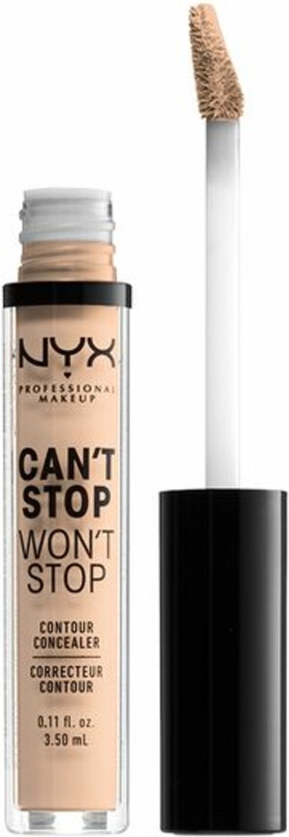 Nyx Professional Makeup Can't Stop Won't Stop Concealer – Vanille – Hell
