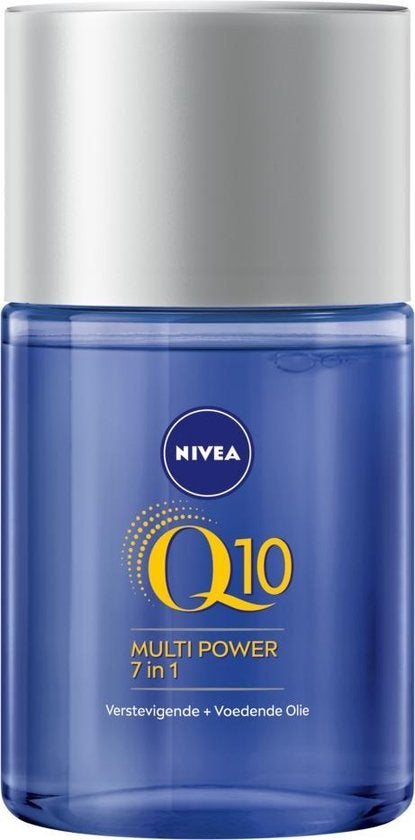 NIVEA Q10 Multi Power 7-in-1 straffendes Körperöl – mit Macadamia und Avocado – 100 ml – Verpackung beschädigt