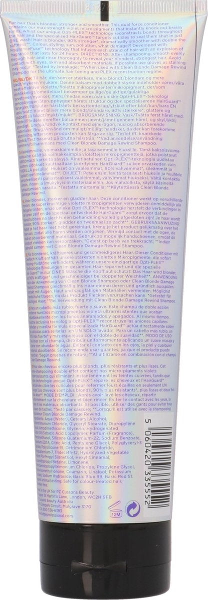 Fudge Clean Blonde Damage Rewind Violet Conditioner - 250 ml