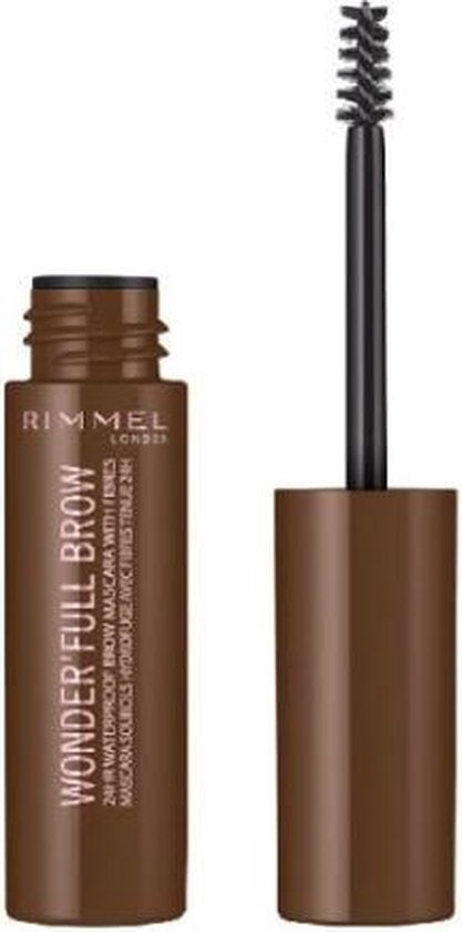 Rimmel Wonder'full 24-Stunden-Augenbrauen-Mascara – 002 Mittelbraun