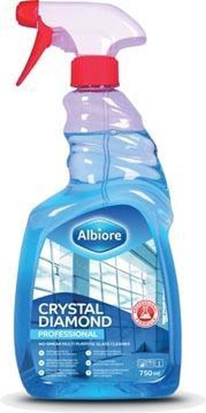 Albiore glasreiniger Crystal Diamond, sprayflacon - 750 ml