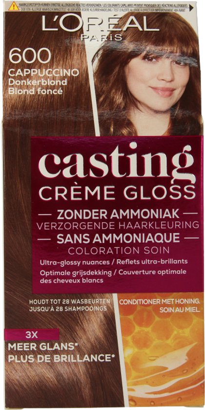 L’Oréal Paris Casting Crème Gloss Donkerblond 600 - Verpakking beschadigd