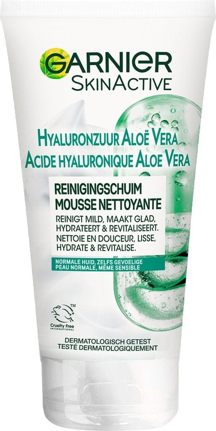 Garnier SkinActive Hyaluronsäure Aloe Vera Gesichtsreinigungsschaum 150 ml