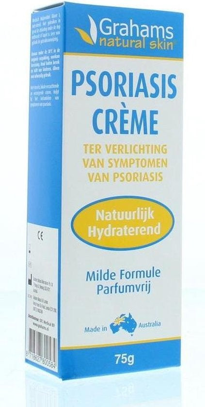 Grahams Psoriasis Crème75gr - Verpakking beschadigd