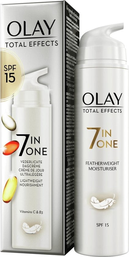 Olay Total Effects 7in1 Vederlichte Dagcrème - SPF15 - 50ml - Verpakking beschadigd