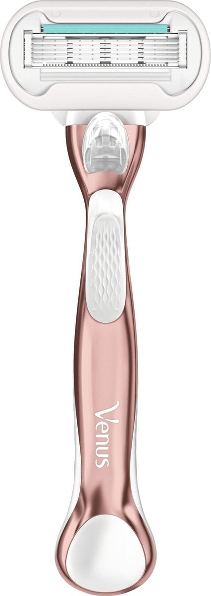 Gillette Venus Deluxe Smooth Sensitive RoseGold Shaving System For Women - Razor