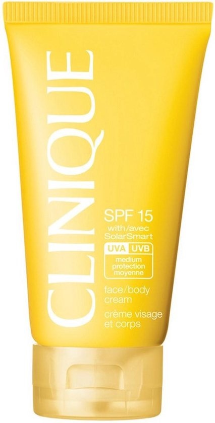 Clinique Face/body Cream SPF15 Zonnebrand 150ml - Verpakking ontbreekt