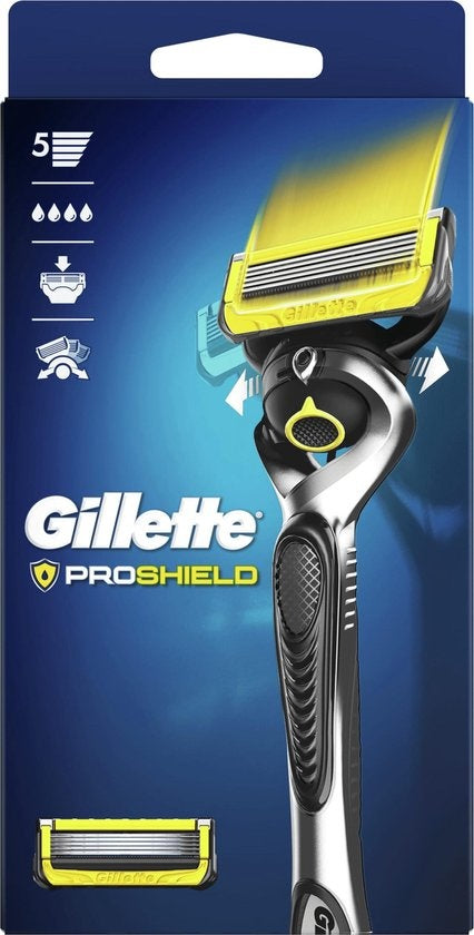 Gillette ProShield Shaving System For Men - 1 Shaving System &amp; 1 Razor Blade