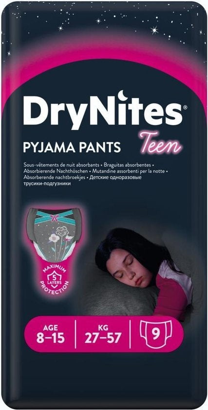 DryNites 8-15 girl 09 pieces