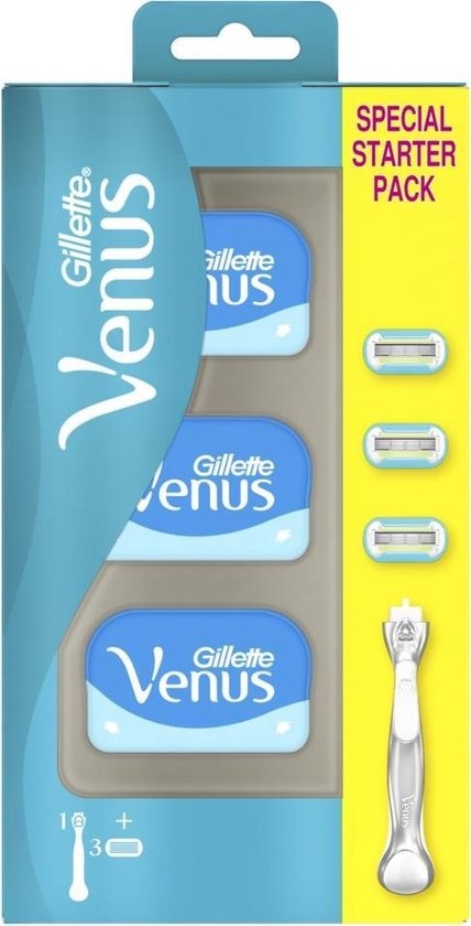 Gillette Venus Platinum Extra Smooth Razor + 2 Blades