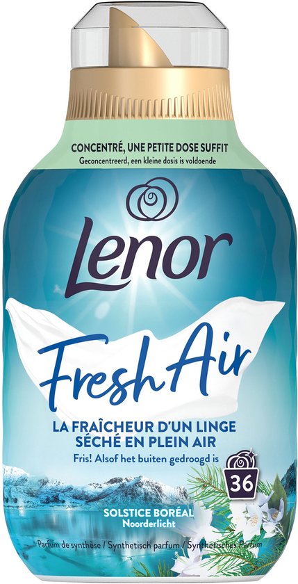 Lenor Fresh Air Wasverzachter - Noorderlicht - 36 Wasbeurten - Verpakking beschadigd