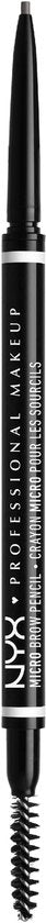 NYX Professional Makeup Micro Brow Pencil - 07.5 Grey - Wenkbrauw potlood - vegan formule - met spoolie brush - 0,09 g- Beschadigde verpakking